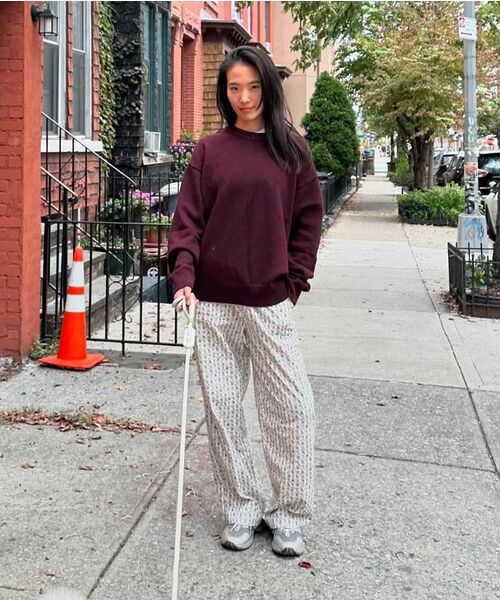 WEST GRAND BOULEVARD(ウエストグランドブルバード)の「セミオーバーウールブレンドニットBLOODORANGE(ニット/セーター・レディース・その他・SMALL/MEDIUM/LARGE/X-LARGE/X-SMALL)」の8枚目の写真