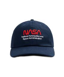 Alpha Industries/アルファインダストリーズ/NASA WORM LOGO CAP/ナサ ウォーム ロゴ キャップ