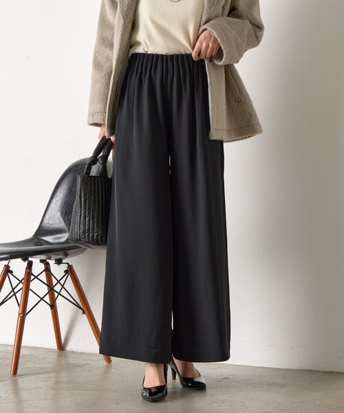 トロミキャタピラーワイドパンツ（その他パンツ）｜Jena espace