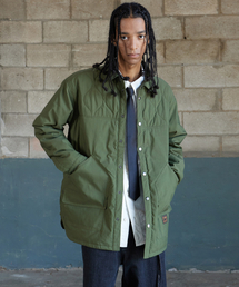 MAGOODGAN（メックウッドガン）の「シャケット5742キルティングカーキパディングジャケット（ダウンジャケット/コート）」