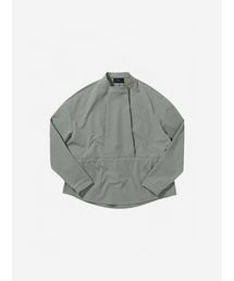 Snap Neck Shirt Anorak - Khaki