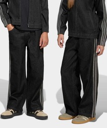 セール】アディカラー デニム スリーストライプス トラックパンツ