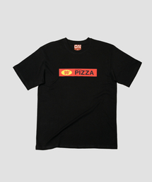NOTHINGON（ナッシング オン）の「New York 99 Cent Pizza Graphic Short Sleeve T-Shirt Black（Tシャツ/カットソー）」