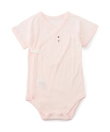 apres les cours | ベビー半袖リブグレコ肌着　ワンポイント・総柄(肌着)