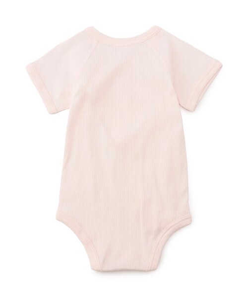 apres les cours（アプレレクール）の「ベビー半袖リブグレコ肌着　ワンポイント・総柄（肌着・キッズ・クリーム/ピンク/サックスブルー/アイボリー/ベビーピンク/オフホワイト・80/70）」の20枚目の写真