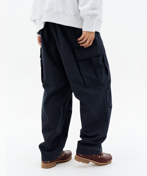CONTROBANAL3（コントロバナレー）の「ワンタッチワイドカーゴパンツ[ネイビー]（その他パンツ・メンズ・その他・MEDIUM/LARGE/X-LARGE）」の5枚目の写真