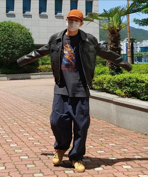 CONTROBANAL3（コントロバナレー）の「ワンタッチワイドカーゴパンツ[ネイビー]（その他パンツ・メンズ・その他・MEDIUM/LARGE/X-LARGE）」の14枚目の写真