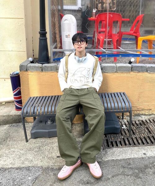 CONTROBANAL3（コントロバナレー）の「ワンタッチワイドカーゴパンツ[ネイビー]（その他パンツ・メンズ・その他・MEDIUM/LARGE/X-LARGE）」の16枚目の写真