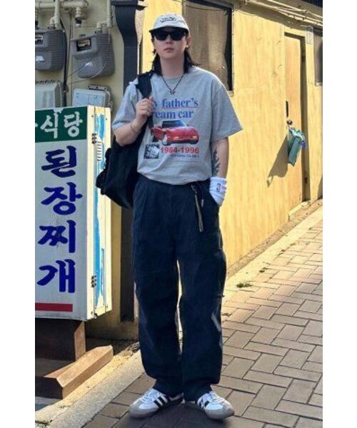 CONTROBANAL3（コントロバナレー）の「ワンタッチワイドカーゴパンツ[ネイビー]（その他パンツ・メンズ・その他・MEDIUM/LARGE/X-LARGE）」の21枚目の写真