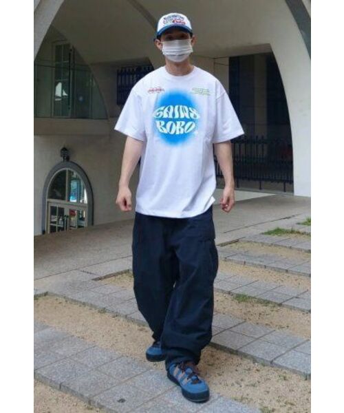 CONTROBANAL3（コントロバナレー）の「ワンタッチワイドカーゴパンツ[ネイビー]（その他パンツ・メンズ・その他・MEDIUM/LARGE/X-LARGE）」の22枚目の写真