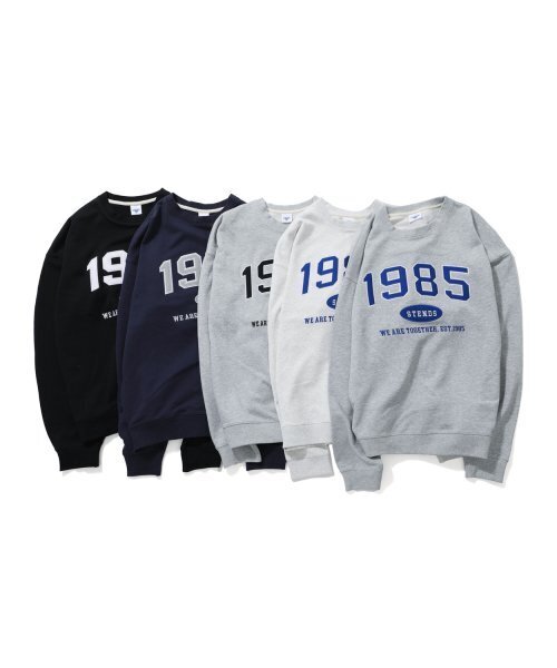STENDS（ステンズ）の「[M~4XL] オリジナル1985クルーネック_メランジグレー（スウェット・レディース・その他・XX-LARGE/XXX-LARGE/XXXX-LARGE/LARGE/X-LARGE/MEDIUM）」の6枚目の写真