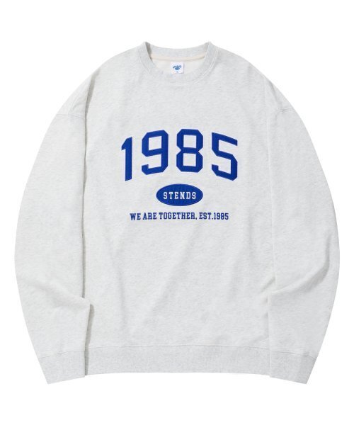 STENDS（ステンズ）の「[M~4XL] オリジナル1985クルーネック_メランジグレー（スウェット・レディース・その他・XX-LARGE/XXX-LARGE/XXXX-LARGE/LARGE/X-LARGE/MEDIUM）」の5枚目の写真