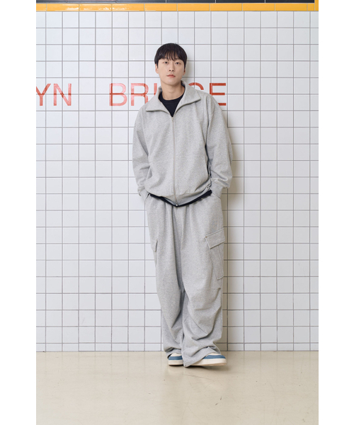WILDROCK(ワイルドロック)の「サイレントカーゴポケットパンツ_ダークグレー(スウェットパンツ・メンズ・その他・LARGE/SMALL/MEDIUM)」の2枚目の写真