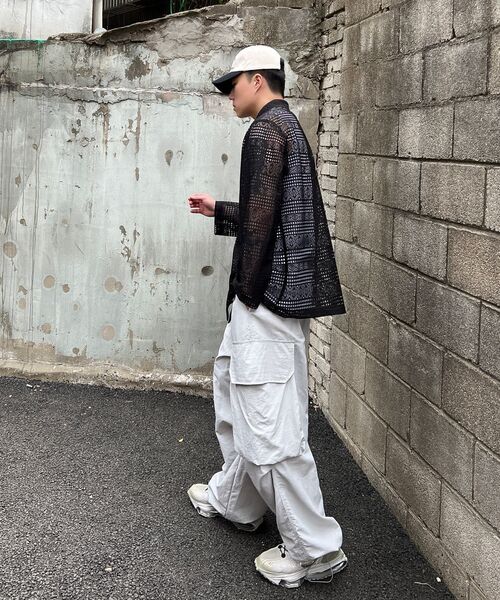 WILDROCK(ワイルドロック)の「サイレントカーゴポケットパンツ_ダークグレー(スウェットパンツ・メンズ・その他・LARGE/SMALL/MEDIUM)」の8枚目の写真