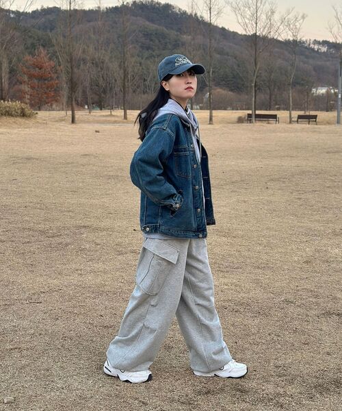 WILDROCK(ワイルドロック)の「サイレントカーゴポケットパンツ_ダークグレー(スウェットパンツ・メンズ・その他・LARGE/SMALL/MEDIUM)」の11枚目の写真