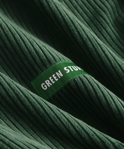 GREEN STUFF（グリーンスタッフ）の「思わず迫ったショッパーバッグ53 クレシックコーデュロイ - ゴールデングリーン（ショルダーバッグ・レディース・その他・FREE）」の2枚目の写真