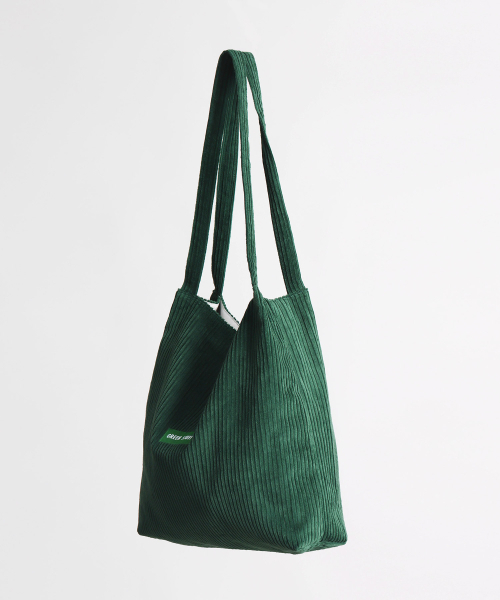GREEN STUFF（グリーンスタッフ）の「思わず迫ったショッパーバッグ53 クレシックコーデュロイ - ゴールデングリーン（ショルダーバッグ・レディース・その他・FREE）」の4枚目の写真