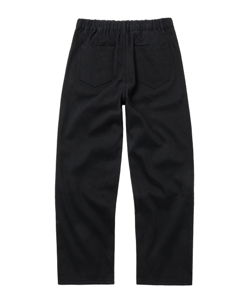 LXT（エルエックスティー）の「起毛コットン後ろゴムセミワイドチノパンツ[ブラック]（その他パンツ・メンズ・その他・MEDIUM/LARGE/X-LARGE/XX-LARGE）」の2枚目の写真