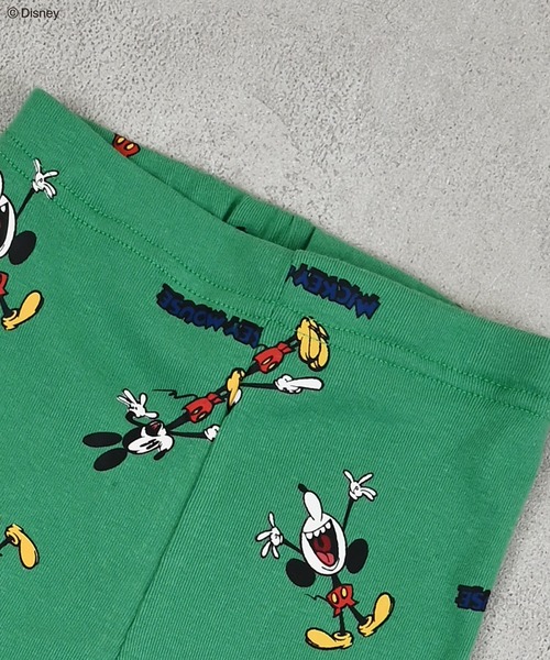 Disney(ディズニー)の「【Disney】ミッキーマウス/総柄レギンス(レギンス/スパッツ・キッズ・グリーン系その他/グレー系その他/ホワイト系その他・80/90/95/100/110/120)」の7枚目の写真