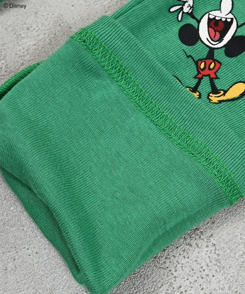 Disney(ディズニー)の「【Disney】ミッキーマウス/総柄レギンス(レギンス/スパッツ・キッズ・グリーン系その他/グレー系その他/ホワイト系その他・80/90/95/100/110/120)」の9枚目の写真