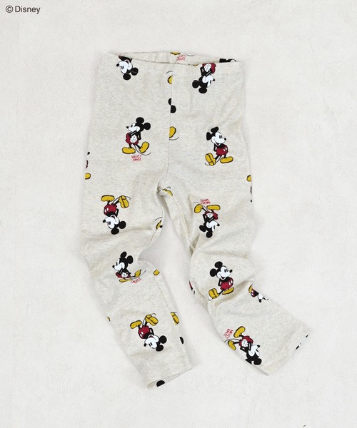 Disney(ディズニー)の「【Disney】ミッキーマウス/総柄レギンス(レギンス/スパッツ・キッズ・グリーン系その他/グレー系その他/ホワイト系その他・80/90/95/100/110/120)」の10枚目の写真