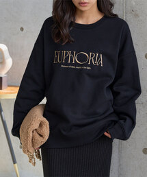 KOBE LETTUCE | [ 裏起毛 ] 刺しゅうロゴスウェット(スウェット)