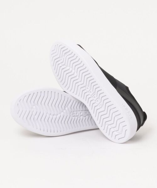 adidas(アディダス)の「【adidas】STREETTALK SLIPON(スニーカー・レディース・ブラック×ホワイト・23.0cm/23.5cm/24.0cm/24.5cm)」の3枚目の写真