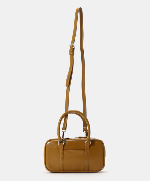 B.C STOCK（ベーセーストック）の「スクエアバッグ（ハンドバッグ・レディース・ブラウン/ブラック/イエロー・FREE）」の13枚目の写真