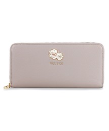 PAUL & JOE ACCESSOIRES（ポールアンドジョーアクセソワ）の「ラウンド束入れ 長財布 クリザンテーム メタル PAUL & JOE ACCESSOIRES（財布）」