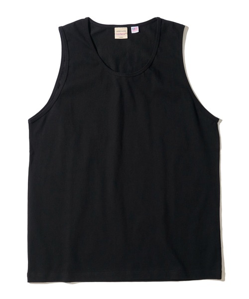 Goodwear(グッドウェア)の「【Goodwear/グッドウェア】7.1オンス USAコットン 吸水速乾 無地 タンクトップ(タンクトップ・メンズ・ブラック/グレー/ホワイト・MEDIUM/X-LARGE/LARGE)」の6枚目の写真