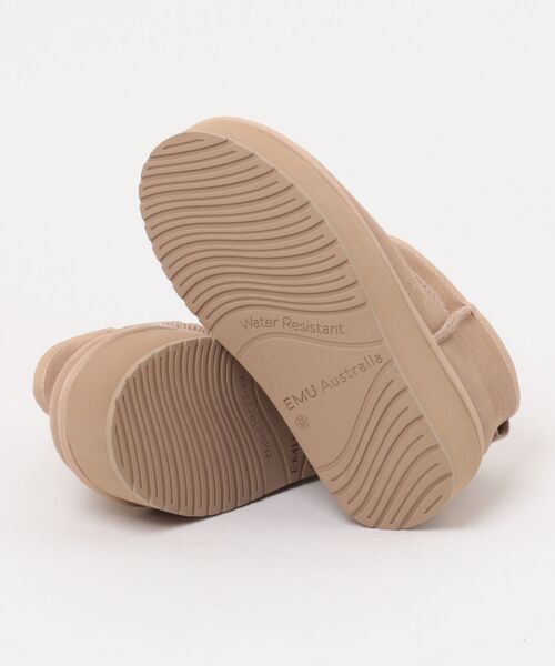 EMU Australia(エミューオーストラリア)の「PLATFORM MICRO WOOL / 厚底ムートンブーツ(ブーツ・レディース・ブラック/ベージュ/ブラウン・6/7/8)」の5枚目の写真