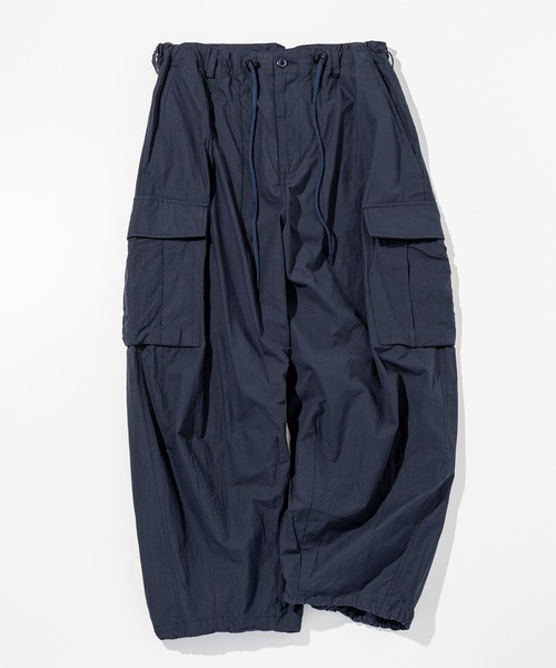 +phenix（プラスフェニックス）の「【WEB・直営店限定】+phenix(プラスフェニックス)WIDE CARGO PANTS ワイド カーゴ パンツ（カーゴパンツ・メンズ・ブラック・M）」の12枚目の写真