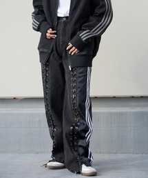 adidas(�A�f�B�_�X)��adidas/�A�f�B�_�X ORI DENIM FIREBIRD TP �o�M�[�t�B�b�g ���[�V���O �f�j���p���c 2026�N�t��(�f�j���p���c)