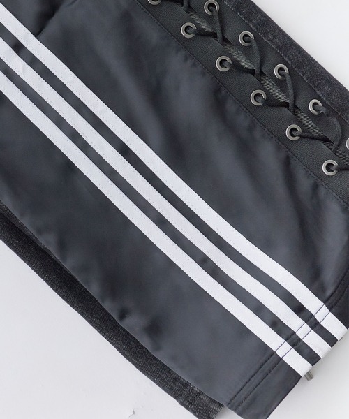 adidas(アディダス)の「adidas/アディダス ORI DENIM FIREBIRD TP バギーフィット レーシング デニムパンツ 秋 秋服 2026年秋冬(デニムパンツ・レディース・ブラック・M/S/XS/L)」の19枚目の写真