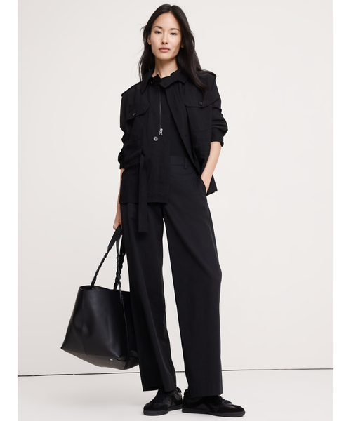 Banana Republic(バナナリパブリック)の「ライトウェイト ユーティリティ ジャケット(その他アウター・レディース・ブラック/ベージュ・XS/S/M/L)」の8枚目の写真