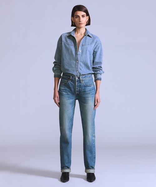 Levi's(リーバイス)の「Levi's/リーバイス BLUETAB(TM) 501(R)'70S ジーンズ MADE IN JAPAN(デニムパンツ・レディース・インディゴブルー・23inch/24inch/25inch/26inch/27inch/28inch)」の2枚目の写真