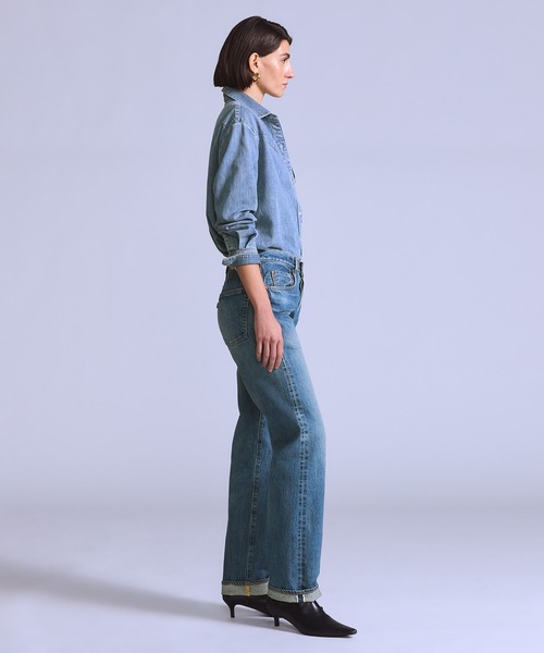 Levi's(リーバイス)の「Levi's/リーバイス BLUETAB(TM) 501(R)'70S ジーンズ MADE IN JAPAN(デニムパンツ・レディース・インディゴブルー・23inch/24inch/25inch/26inch/27inch/28inch)」の3枚目の写真
