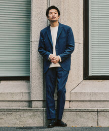 EDIFICE エディフィス ダークブルー ネイビー　セットアップ EDIFICE｜エディフィスのセットアップ（ブルー・ネイビー/青色系）通販