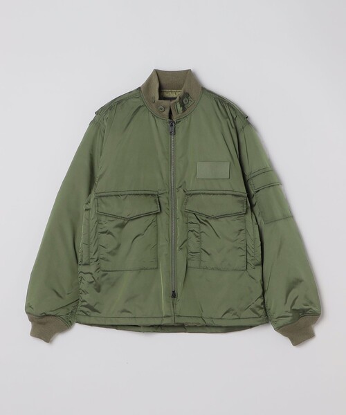SPIEWAK(スピーワック)の「【SHIPS別注】SPIEWAK: G-8 WEP ジャケット ロング(ブルゾン・メンズ・オリーブ/ネイビー・SMALL/MEDIUM/LARGE)」の2枚目の写真