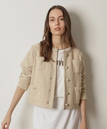 CADUNE | 柄編みジャケットカーデ(ニット/セーター)