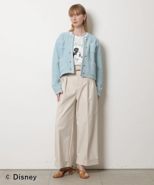 CADUNE カデュネ カーディガン size38/青 ◇■ レディース 春の羽織りもの、カデュネ青山店の限定カーデがおしゃれな大人にヒット