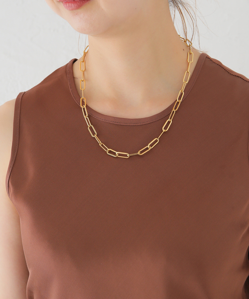 FRAMeWORK（フレームワーク）の「≪追加≫HARPIE/ハーピー チェーンネックレス2（ネックレス・レディース・ゴールド・FREE）」の14枚目の写真