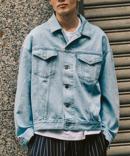 417 EDIFICE（フォーワンセブンエディフィス）の「【LE JAPON ATELIER】デニムジャケット（デニムジャケット・メンズ・ブルー/ブルー系その他・LARGE/SMALL/MEDIUM）」の2枚目の写真