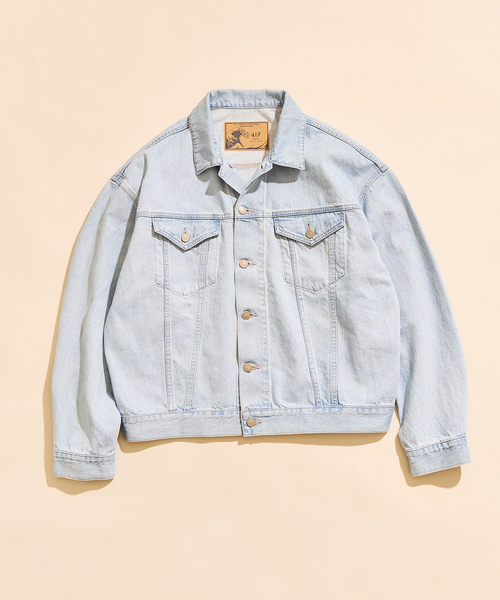 417 EDIFICE（フォーワンセブンエディフィス）の「【LE JAPON ATELIER】デニムジャケット（デニムジャケット・メンズ・ブルー/ブルー系その他・LARGE/SMALL/MEDIUM）」の6枚目の写真