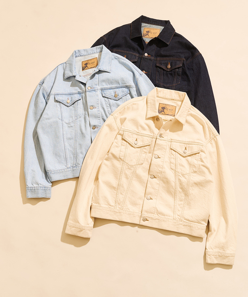 417 EDIFICE（フォーワンセブンエディフィス）の「【LE JAPON ATELIER】デニムジャケット（デニムジャケット・メンズ・ブルー/ブルー系その他・LARGE/SMALL/MEDIUM）」の7枚目の写真