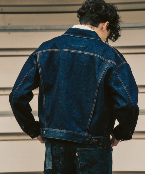 417 EDIFICE（フォーワンセブンエディフィス）の「【LE JAPON ATELIER】デニムジャケット（デニムジャケット・メンズ・ブルー/ブルー系その他・LARGE/SMALL/MEDIUM）」の10枚目の写真