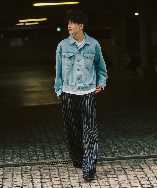 417 EDIFICE（フォーワンセブンエディフィス）の「【LE JAPON ATELIER】デニムジャケット（デニムジャケット・メンズ・ブルー/ブルー系その他・LARGE/SMALL/MEDIUM）」の12枚目の写真