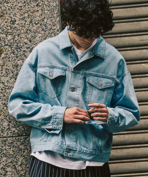 417 EDIFICE（フォーワンセブンエディフィス）の「【LE JAPON ATELIER】デニムジャケット（デニムジャケット・メンズ・ブルー/ブルー系その他・LARGE/SMALL/MEDIUM）」の13枚目の写真