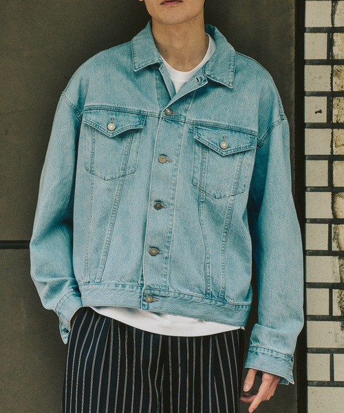 417 EDIFICE（フォーワンセブンエディフィス）の「【LE JAPON ATELIER】デニムジャケット（デニムジャケット・メンズ・ブルー/ブルー系その他・LARGE/SMALL/MEDIUM）」の14枚目の写真