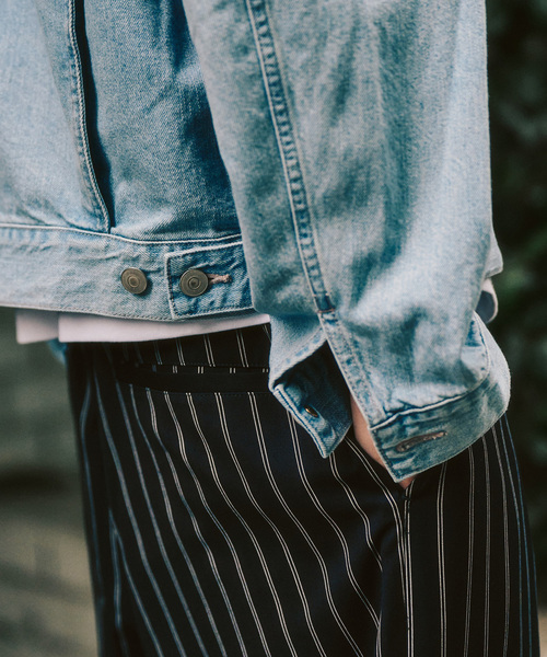 417 EDIFICE（フォーワンセブンエディフィス）の「【LE JAPON ATELIER】デニムジャケット（デニムジャケット・メンズ・ブルー/ブルー系その他・LARGE/SMALL/MEDIUM）」の16枚目の写真